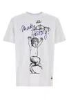 Vivienne Westwood Cotton Crew Neck T-shirt With Graphic Print In White