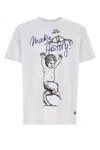 Vivienne Westwood Cotton Crew Neck T-shirt With Graphic Print In White