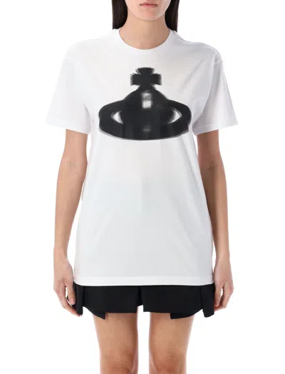 Vivienne Westwood White Crewneck T-shirt