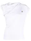 Vivienne Westwood Hebo Draped Cotton Top