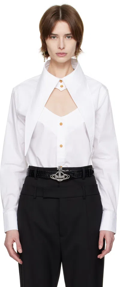 Vivienne Westwood White Football Shirt