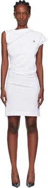 Vivienne Westwood Hebo Midi Dress In White