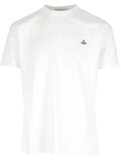 Vivienne Westwood White Orbital T-shirt