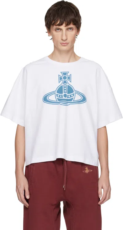 Vivienne Westwood Peru Orb-print T-shirt In White
