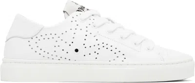 Vivienne Westwood White Soft Punch Sneakers In Multi