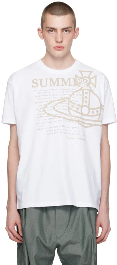 Vivienne Westwood White Summer Classic T-shirt