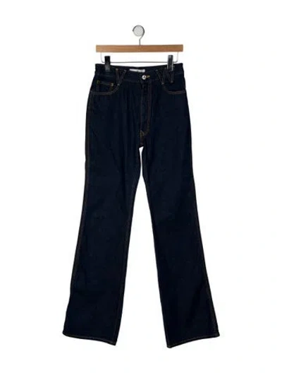 Pre-owned Vivienne Westwood Wide Leg Pants In Blue