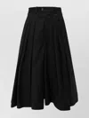 Vivienne Westwood Wide-leg Trousers Pleated Design In Black