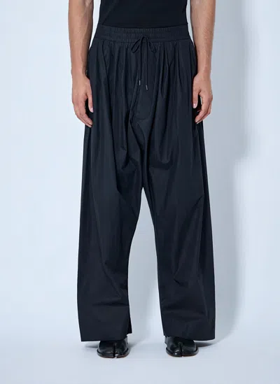 Vivienne Westwood Wide-leg Drawstring Trousers In Black