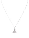 Vivienne Westwood Willa Pendant Necklace In Silver