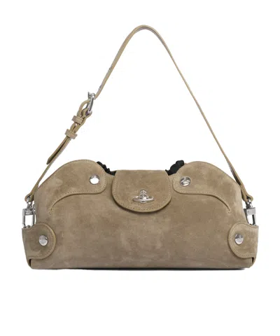 Vivienne Westwood Wilma Clutch In Gray