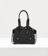 Vivienne Westwood Wilma Small Tote Felt Grey In Gray