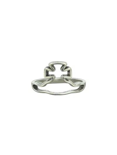 Pre-owned Vivienne Westwood Wireframe Orb Ring