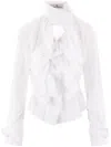 Vivienne Westwood Woman Shirt White Size 8 Cotton In White