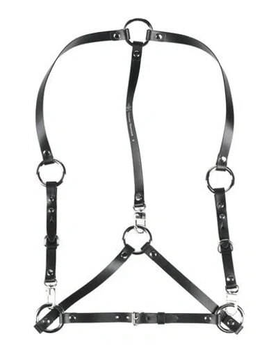 Vivienne Westwood Woman Belt Black Size S Leather