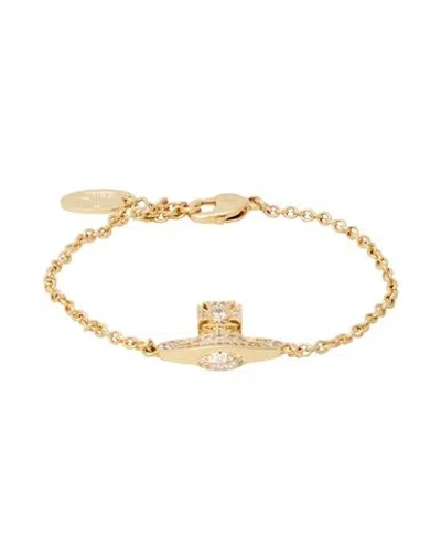 Vivienne Westwood Woman Bracelet Gold Size - Brass