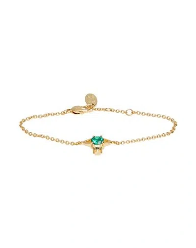 Vivienne Westwood Woman Bracelet Gold Size - Brass