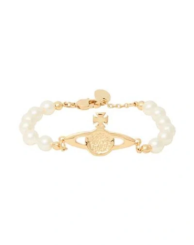 Vivienne Westwood Woman Bracelet Gold Size - Brass