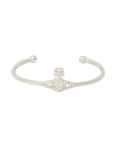Vivienne Westwood Woman Bracelet Silver Size - Brass