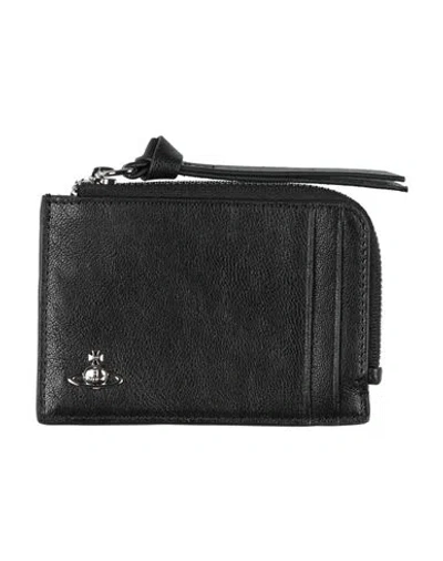 Vivienne Westwood Woman Cardholder Black Size - Leather