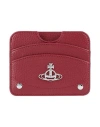 Vivienne Westwood Woman Cardholder Burgundy Size - Polyurethane