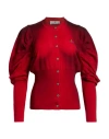 Vivienne Westwood Woman Cardigan Red Size M Virgin Wool In Red