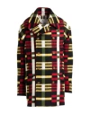 Vivienne Westwood Woman Coat Red Size L Virgin Wool, Cotton, Polyamide In Brown