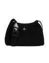 Vivienne Westwood Woman Cross-body Bag Black Size - Calfskin In Black