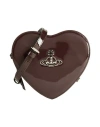 Vivienne Westwood Woman Cross-body Bag Cocoa Size - Cow Leather In Brown