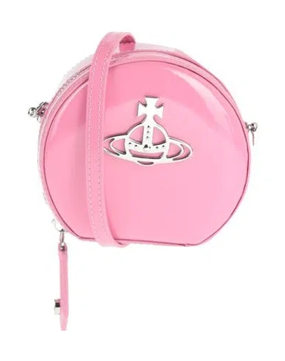 Vivienne Westwood Woman Cross-body Bag Pink Size - Leather