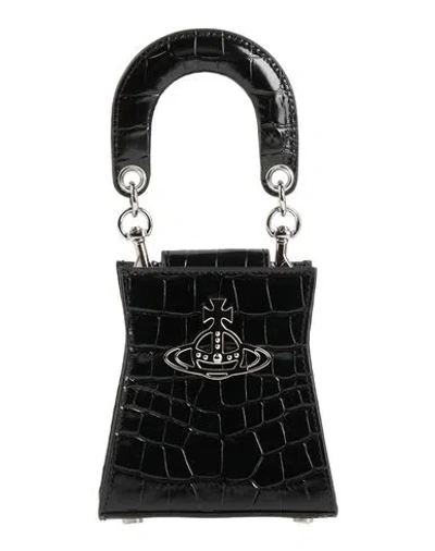 Vivienne Westwood Woman Handbag Black Size - Leather