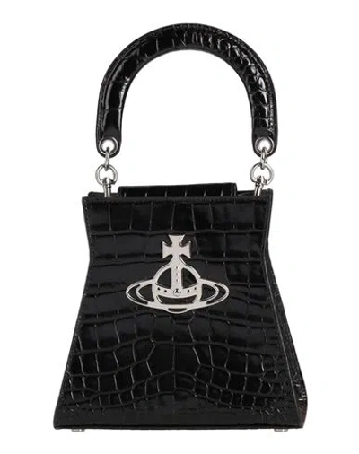 Vivienne Westwood Woman Handbag Black Size - Leather