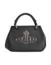 Vivienne Westwood Woman Handbag Black Size - Leather In Black