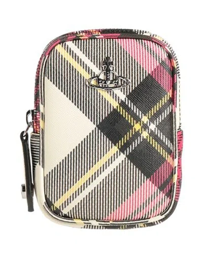 Vivienne Westwood Woman Handbag Cream Size - Textile Fibers In White