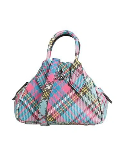 Vivienne Westwood Woman Handbag Fuchsia Size - Textile Fibers In Pink