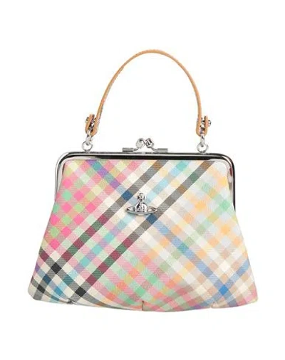 Vivienne Westwood Woman Handbag Fuchsia Size - Textile Fibers In Pink