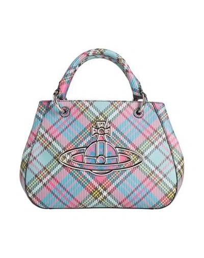 Vivienne Westwood Woman Handbag Pink Size - Textile Fibers