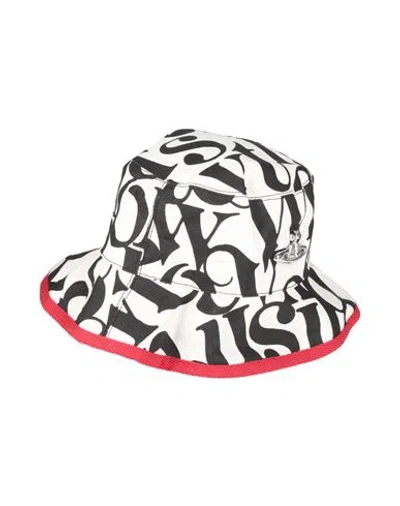 Vivienne Westwood Woman Hat White Size M Cotton