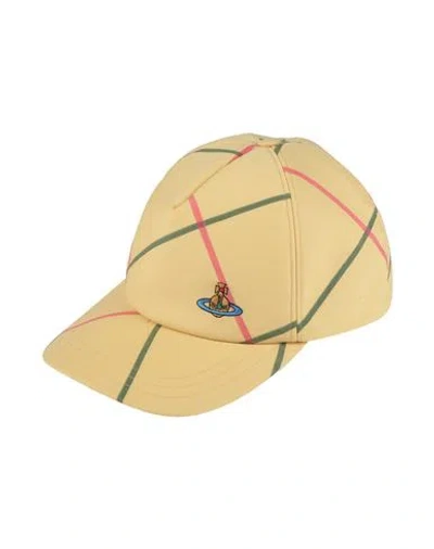 Vivienne Westwood Woman Hat Yellow Size L/xl Wool