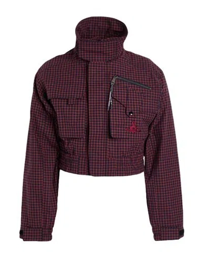 Vivienne Westwood Woman Jacket Brick Size 6 Cotton In Purple