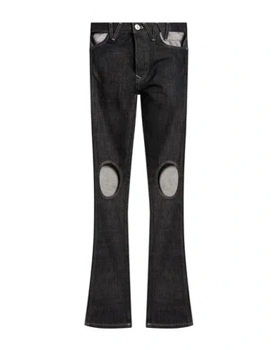 Vivienne Westwood Woman Jeans Black Size 30 Cotton