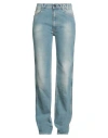 Vivienne Westwood Woman Jeans Blue Size 29 Cotton, Elastane In Blue