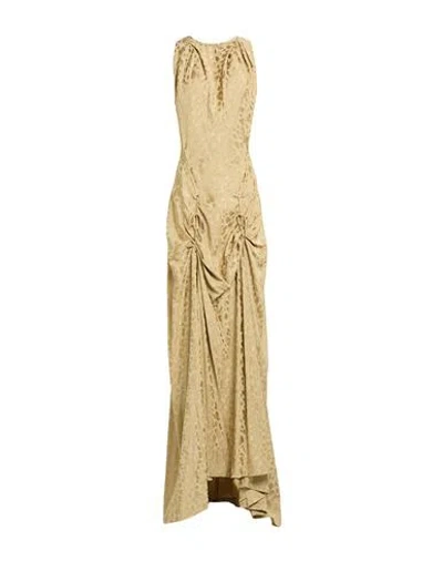 Vivienne Westwood Woman Maxi Dress Khaki Size 2 Viscose, Wool In White