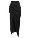 Vivienne Westwood Woman Midi Skirt Brown Size 0 Virgin Wool In Black