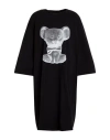 Vivienne Westwood Woman Midi Dress Black Size L Organic Cotton In Black