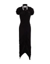 Vivienne Westwood Woman Midi Dress Black Size L Organic Cotton