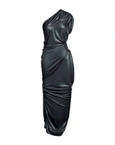 Vivienne Westwood Woman Midi Dress Dark Green Size M Viscose