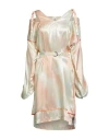 Vivienne Westwood Woman Midi Dress Light Pink Size 8 Viscose In Neutral