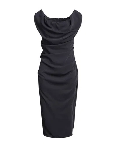 Vivienne Westwood Woman Midi Dress Navy Size 8 Polyester