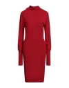 Vivienne Westwood Woman Midi Dress Red Size Xl Virgin Wool